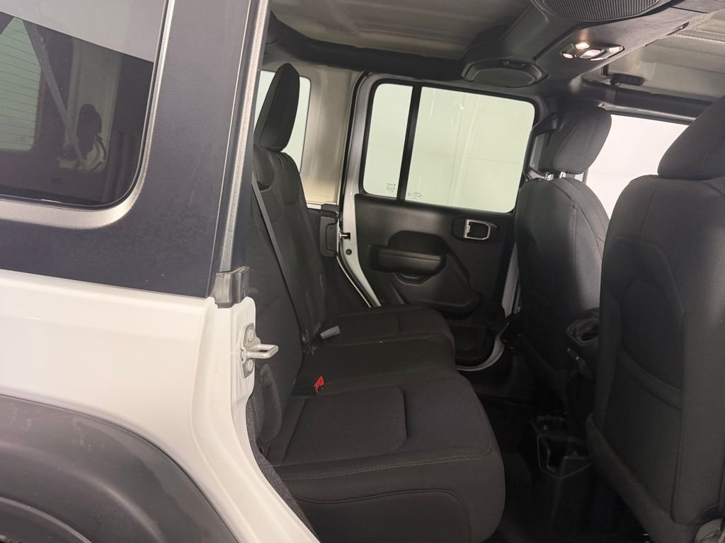 Used 2022 White Jeep Unlimited Sport S image 29