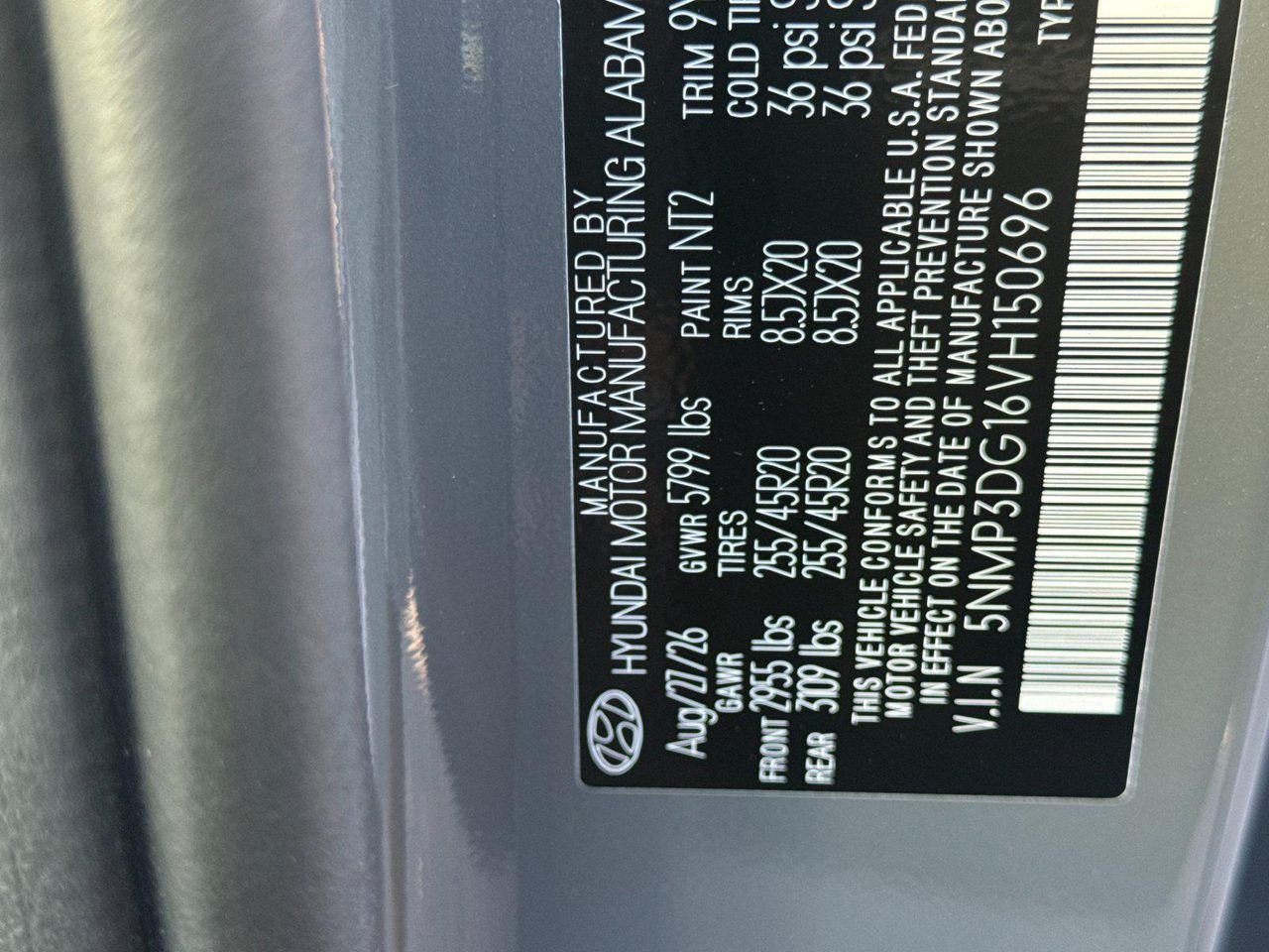 New 2027 Gray Hyundai Limited image 27