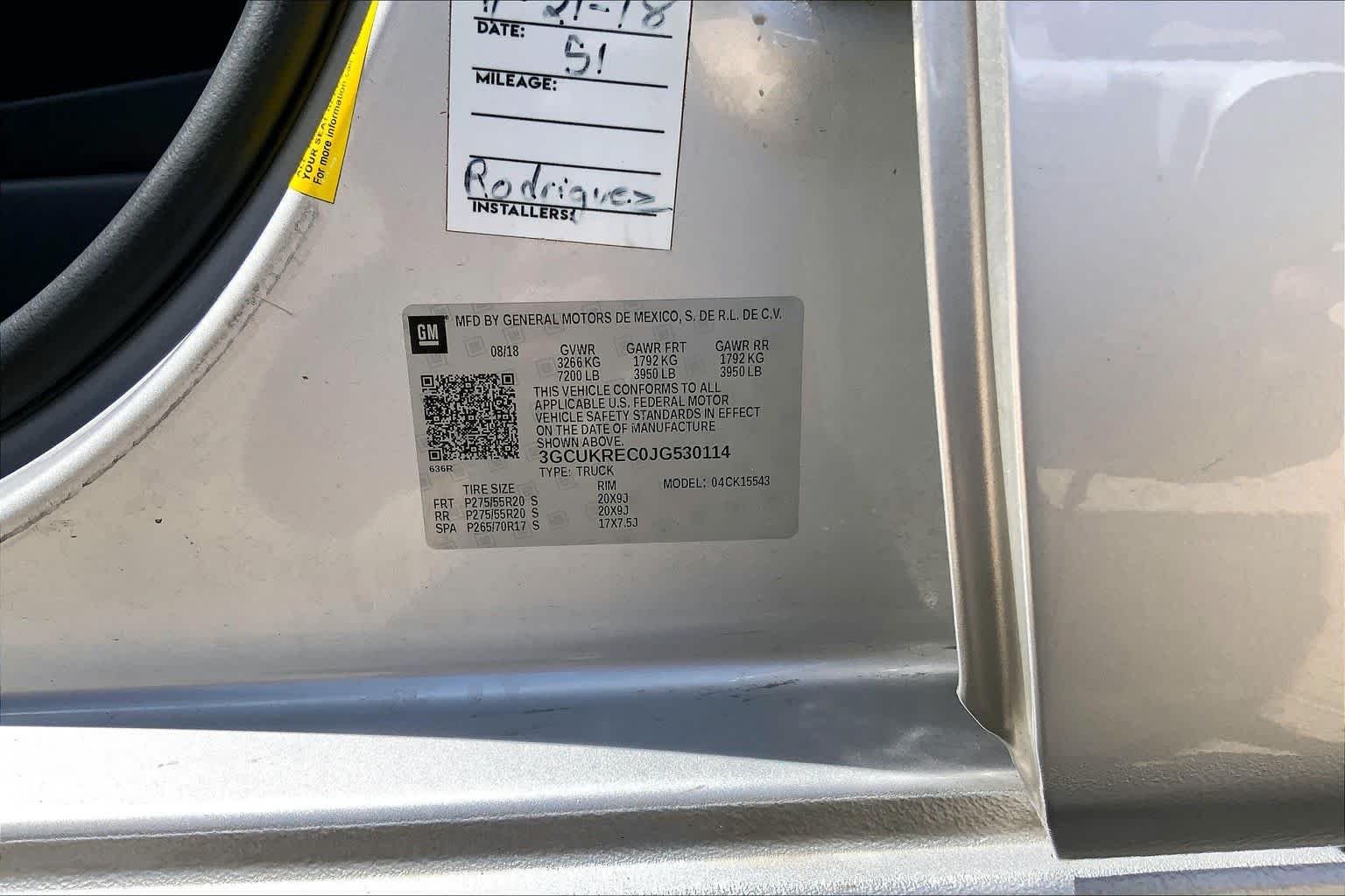 Used 2018 Silver Ice Metallic Chevrolet LT image 37