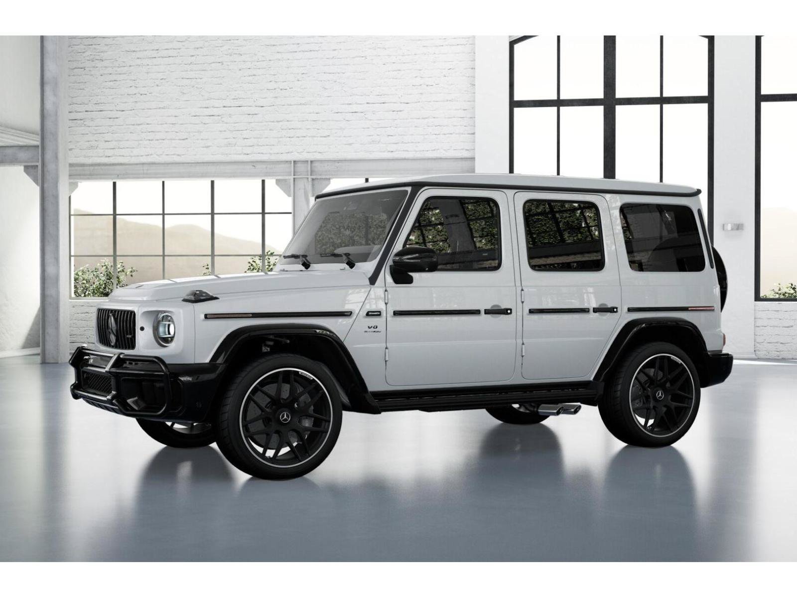 New 2026 MANUFAKTUR Moonlight White Metallic Mercedes-Benz AMG® G 63 SUV image 52