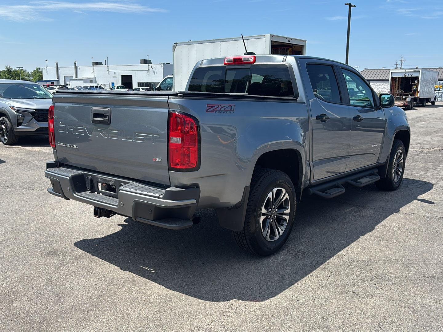 Used 2021 Satin Steel Metallic Chevrolet 4WD Z71 image 8