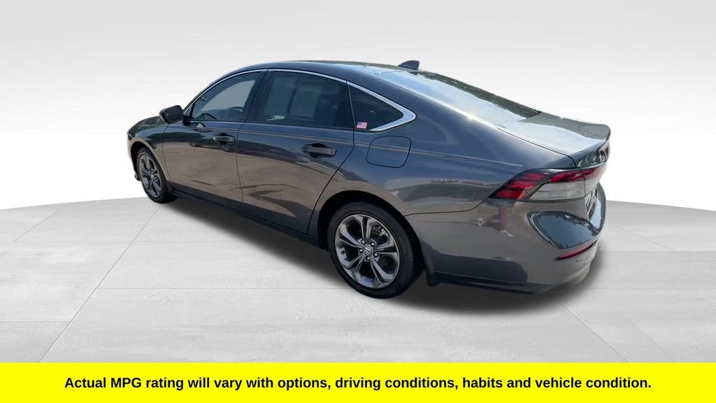 Used 2024 Canyon River Blue Metallic Honda EX image 3