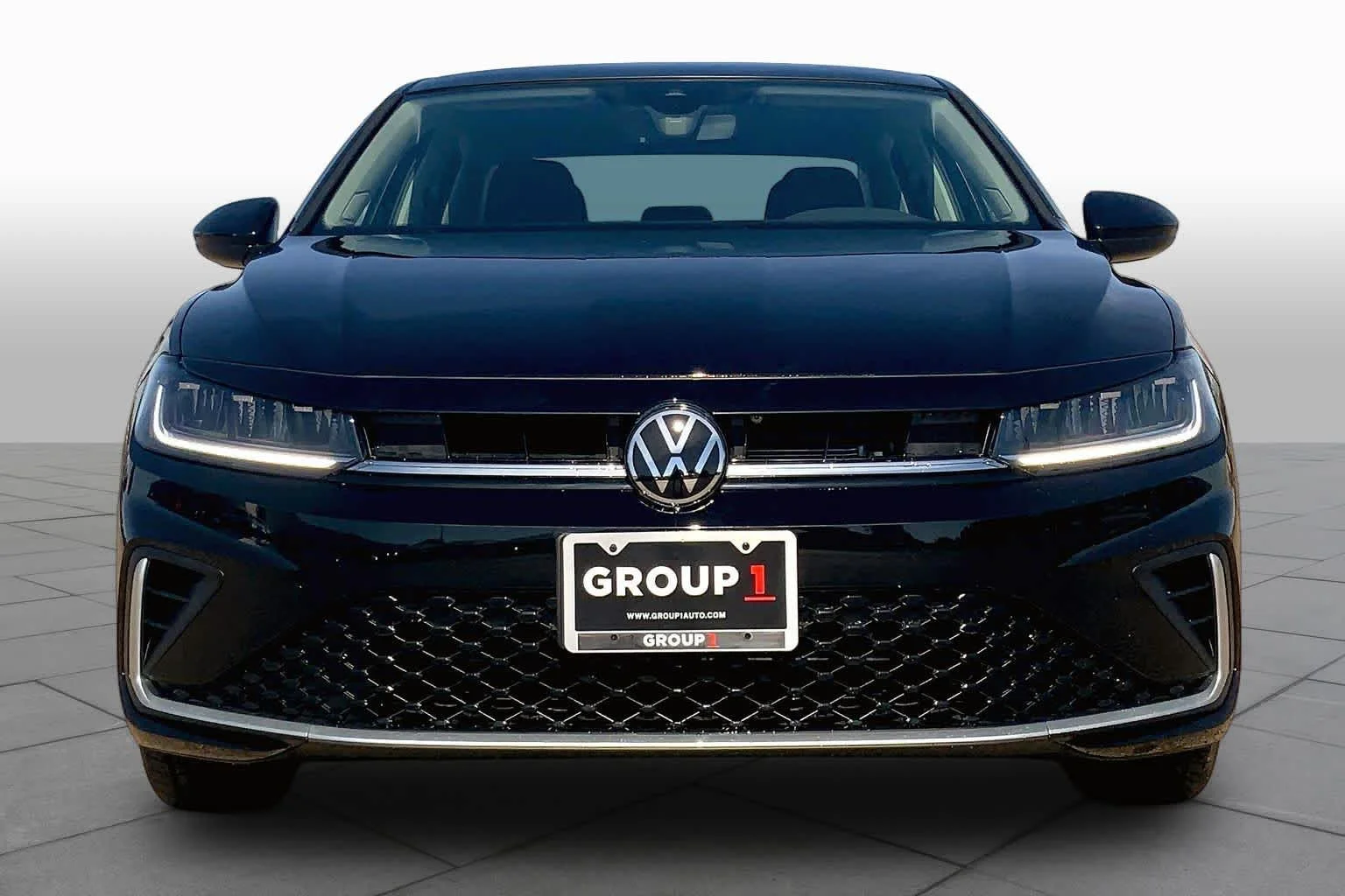 New 2026 Deep Black Pearl Volkswagen SE image 3
