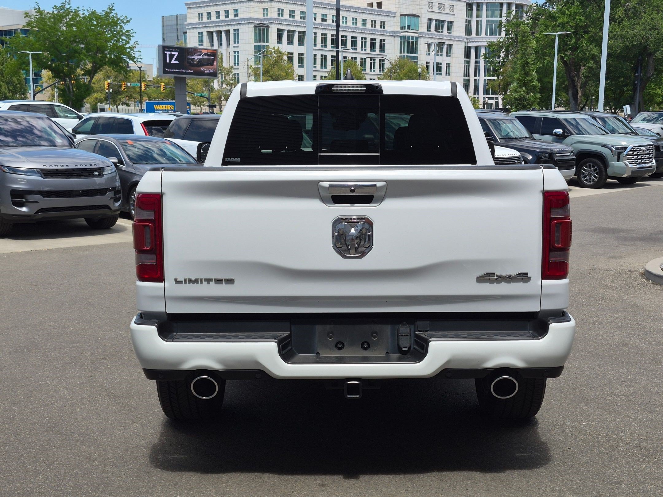 Used 2021 Bright White Clearcoat Ram Limited image 4