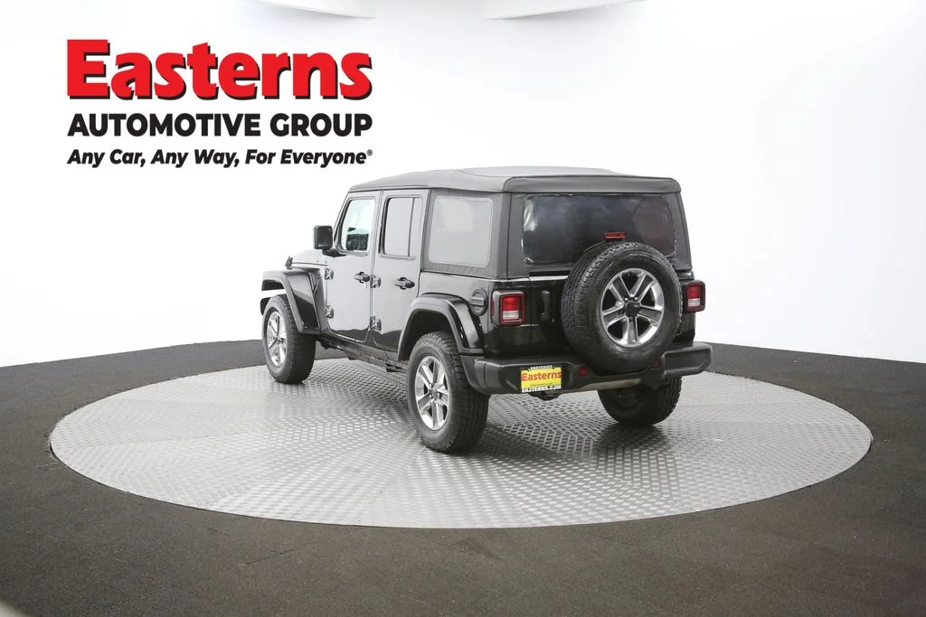 Used 2021 Black Jeep Unlimited Sahara image 62