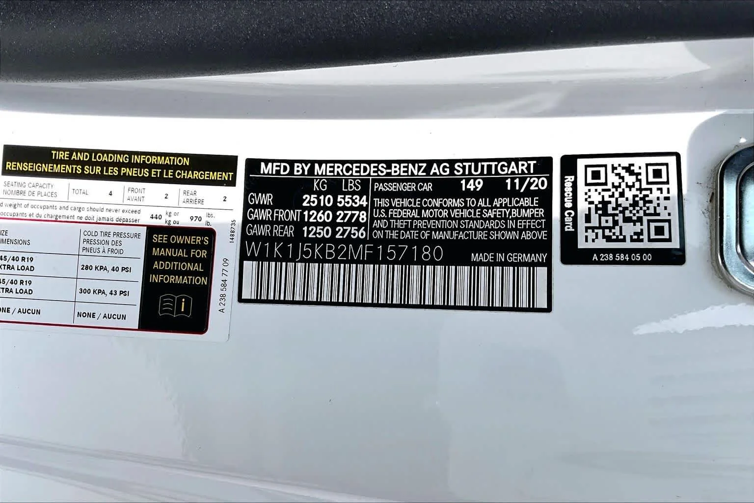 Used 2021 Polar White Mercedes-Benz E 450 image 33