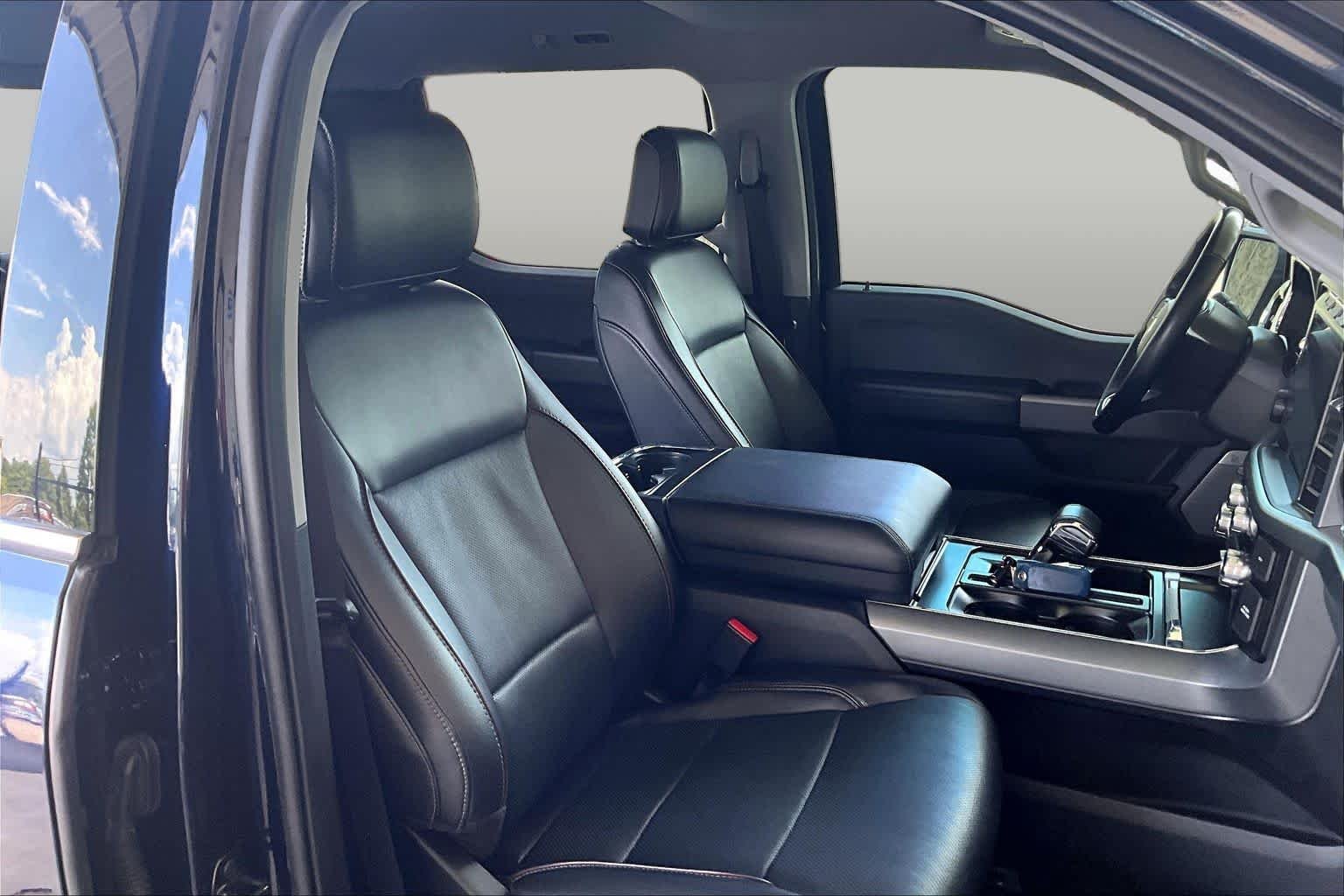 Used 2023 Antimatter Blue Ford LARIAT image 9