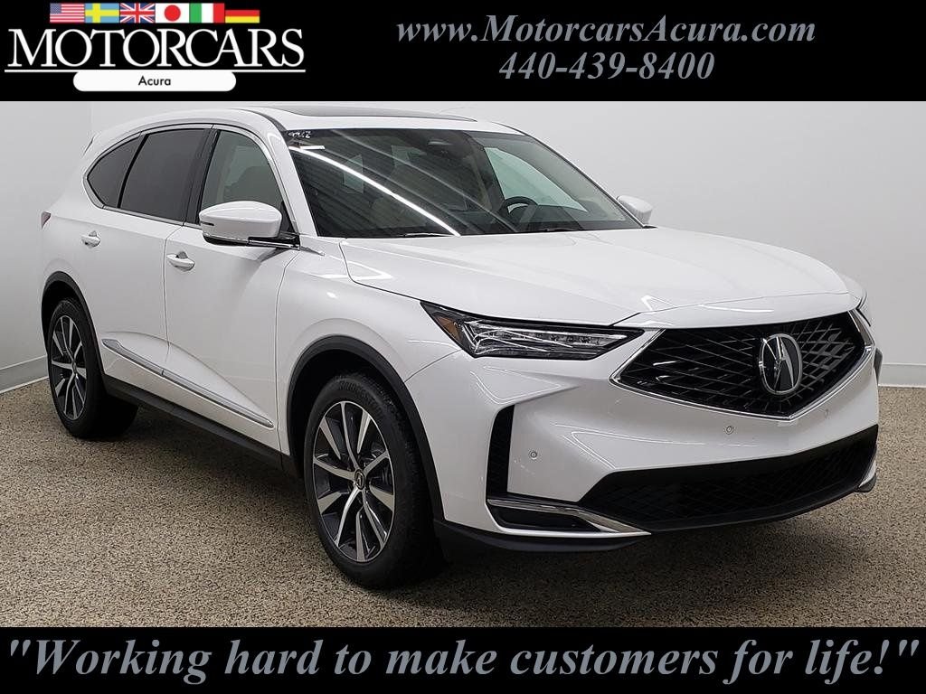 New 2026 Platinum White Pearl Acura Technology Package image 1