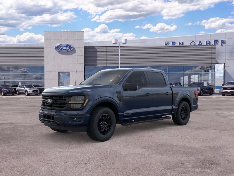 New 2026 Blue Metallic Ford XLT image 1