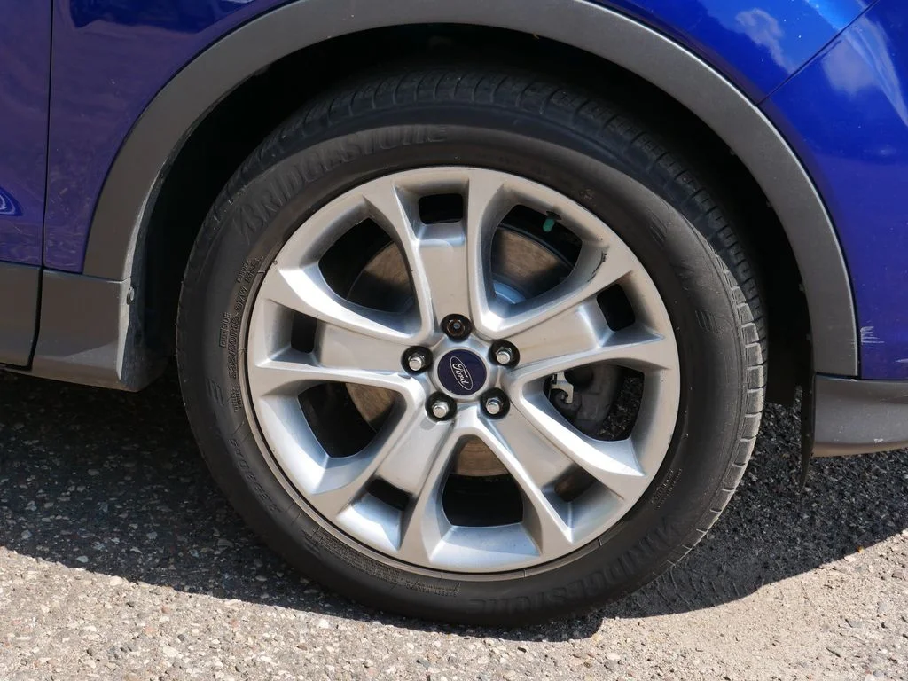 Used 2015 Blue Ford Titanium image 7