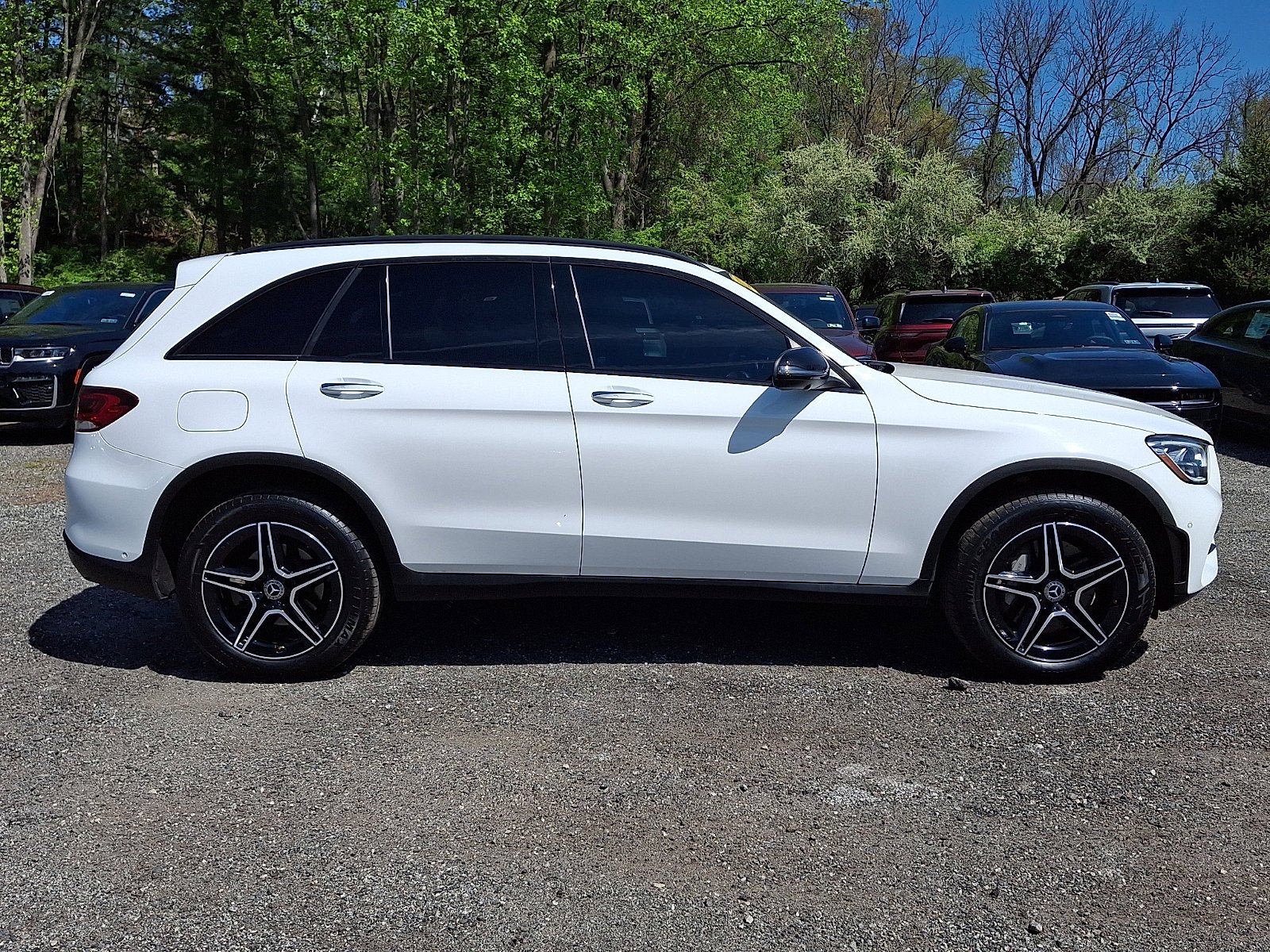 Used 2022 Polar White Mercedes-Benz GLC 300 image 7