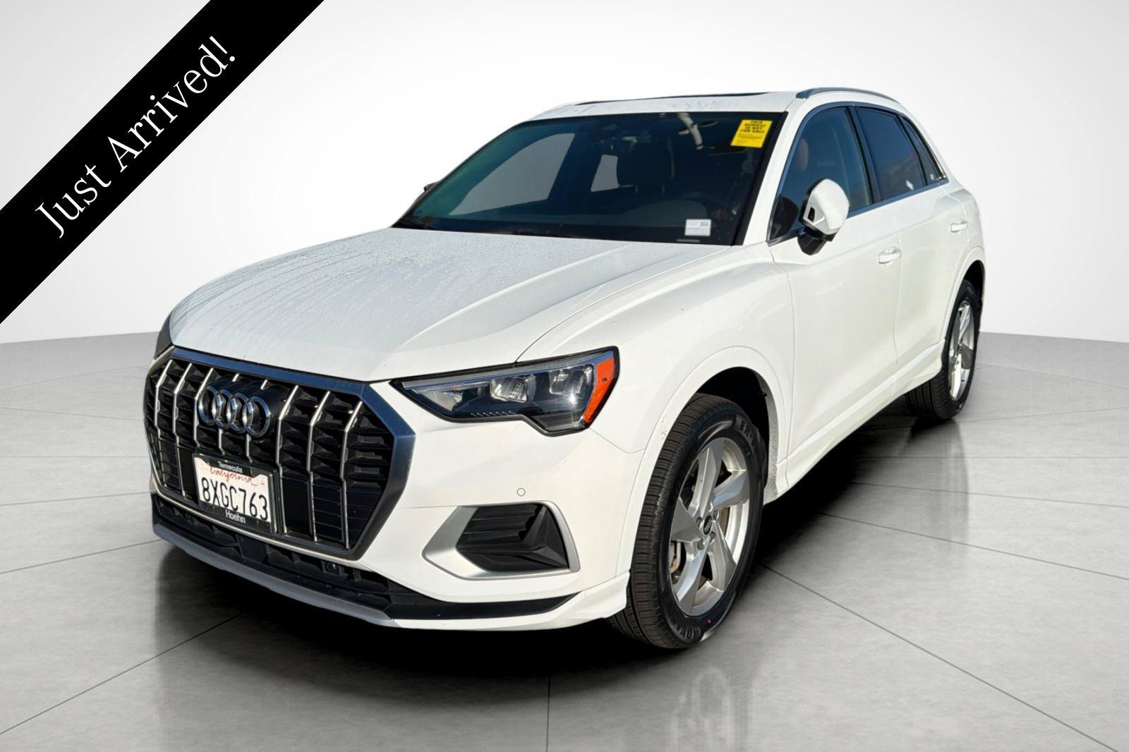 Used 2021 White Audi Premium image 1