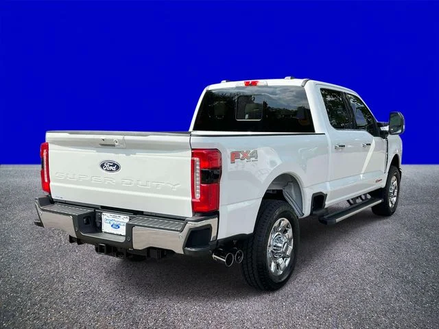 New 2027 Star White Metallic Tri-Coat Ford F-350® Lariat® image 3