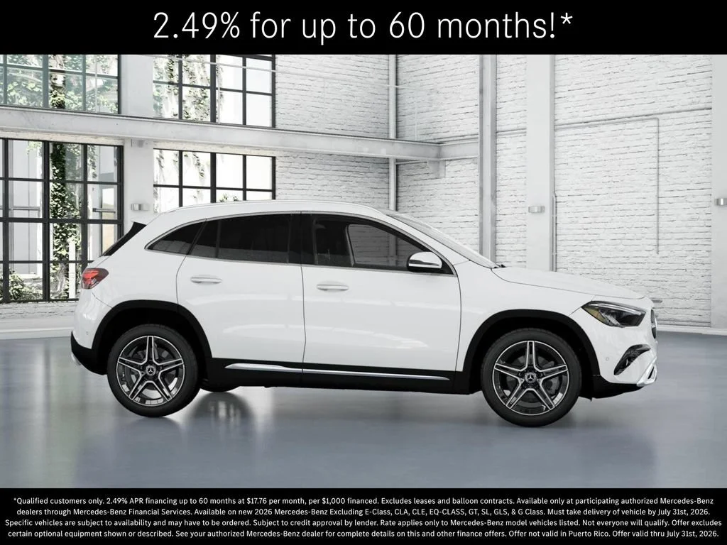 New 2026 Polar White Mercedes-Benz GLA 250 image 57