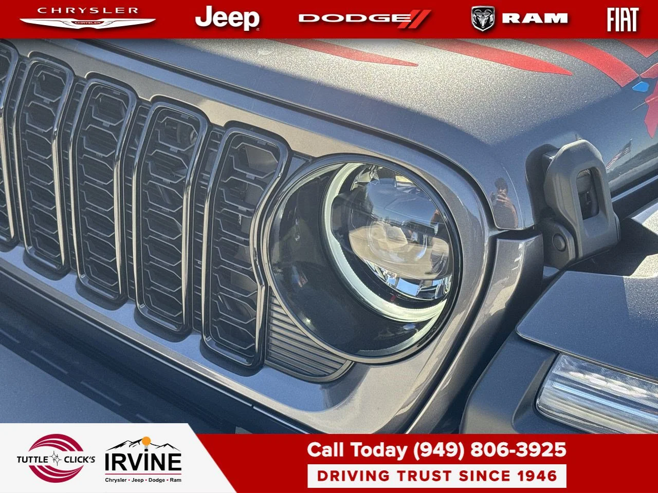 New 2027 Granite Crystal Metallic Clear-Coat Paint Jeep Rewind image 13