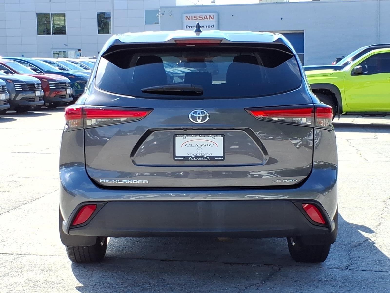 Used 2021 Magnetic Gray Metallic Toyota LE image 8