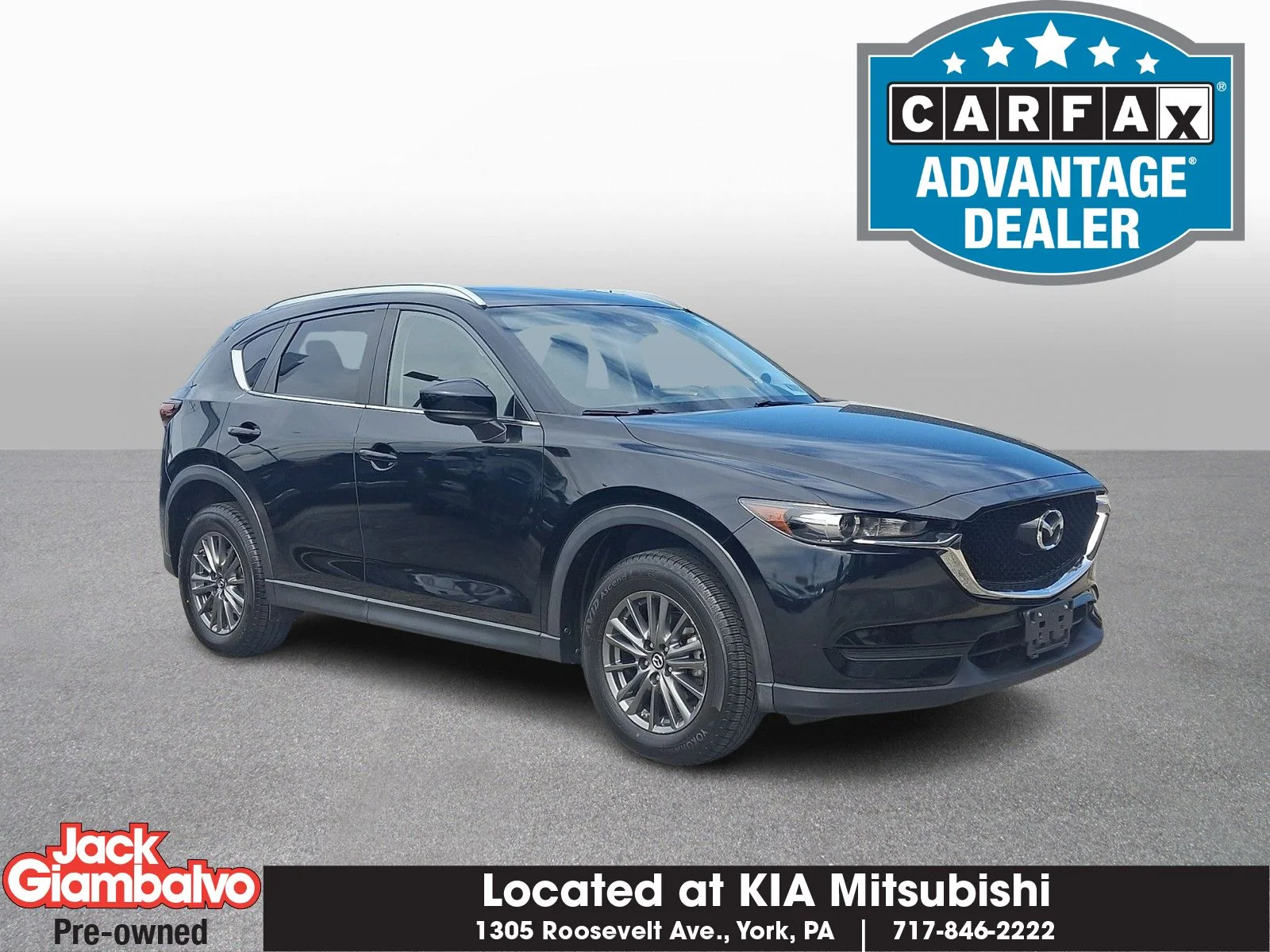 Used 2017 Black Mazda Touring image 1