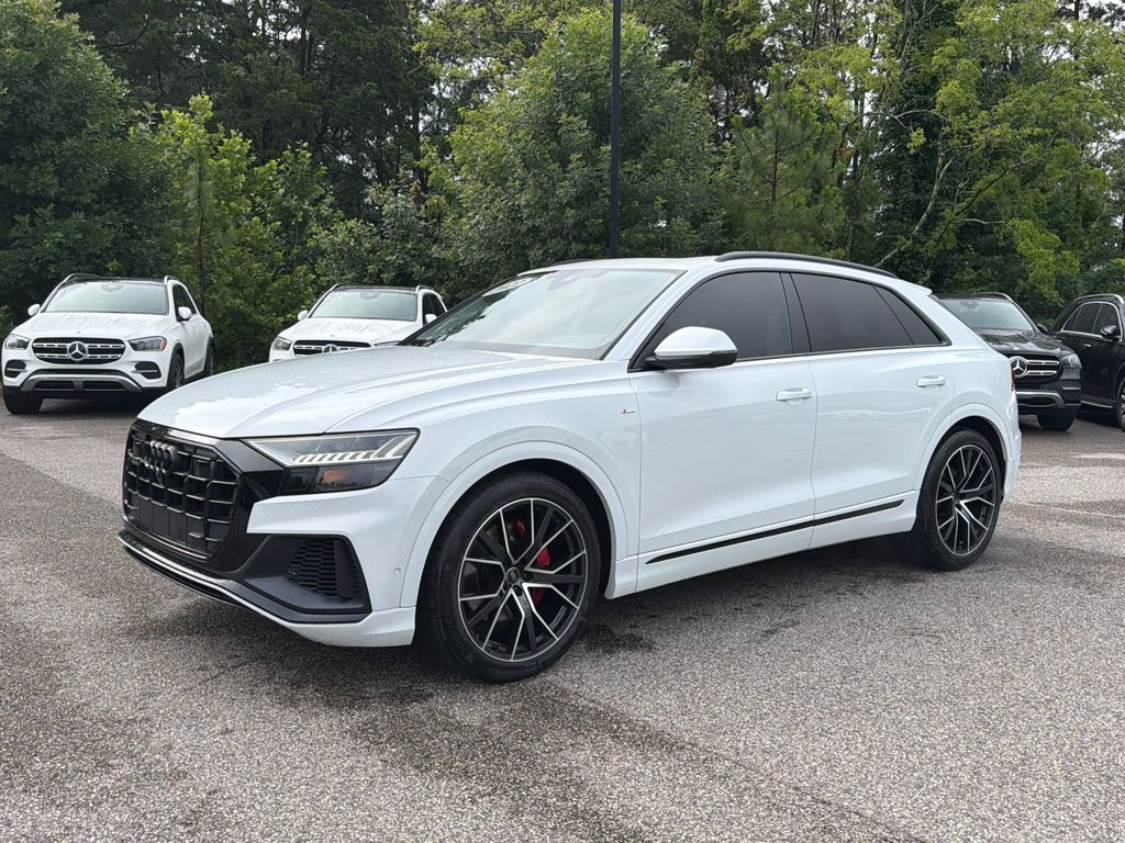 Used 2022 Glacier White Metallic Audi 55 Prestige image 13