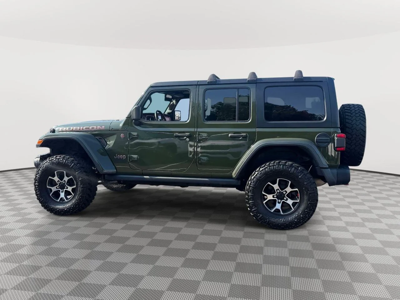 Used 2021 Sarge Green Clearcoat Jeep Rubicon 4x4 image 5
