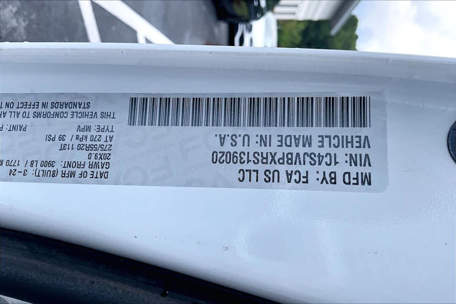 Used 2024 Bright White Clearcoat Jeep Series II image 32
