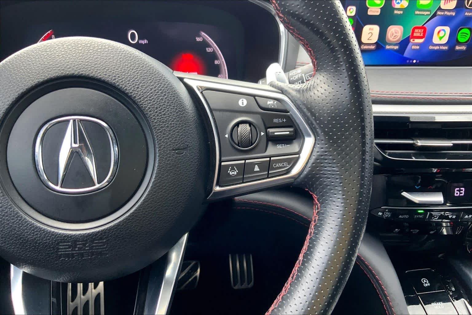 Used 2022 Platinum White Pearl Acura w/A-Spec Package image 25