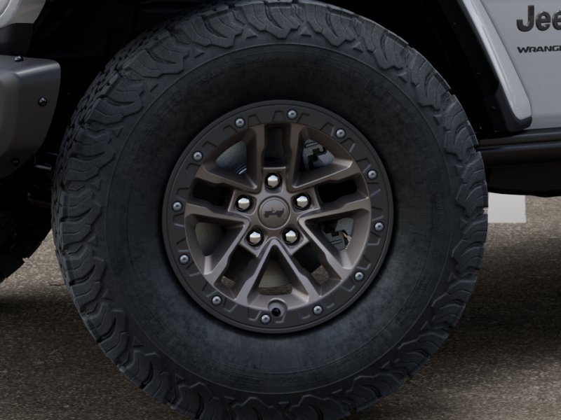 New 2025 Bright White Clear-Coat Exterior Paint Jeep Rubicon 392 image 36