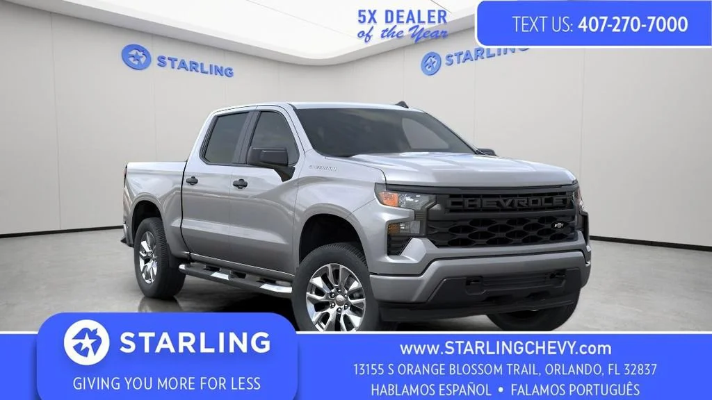 2026 Chevrolet Silverado 1500 Custom Crew Cab Short Box's photo