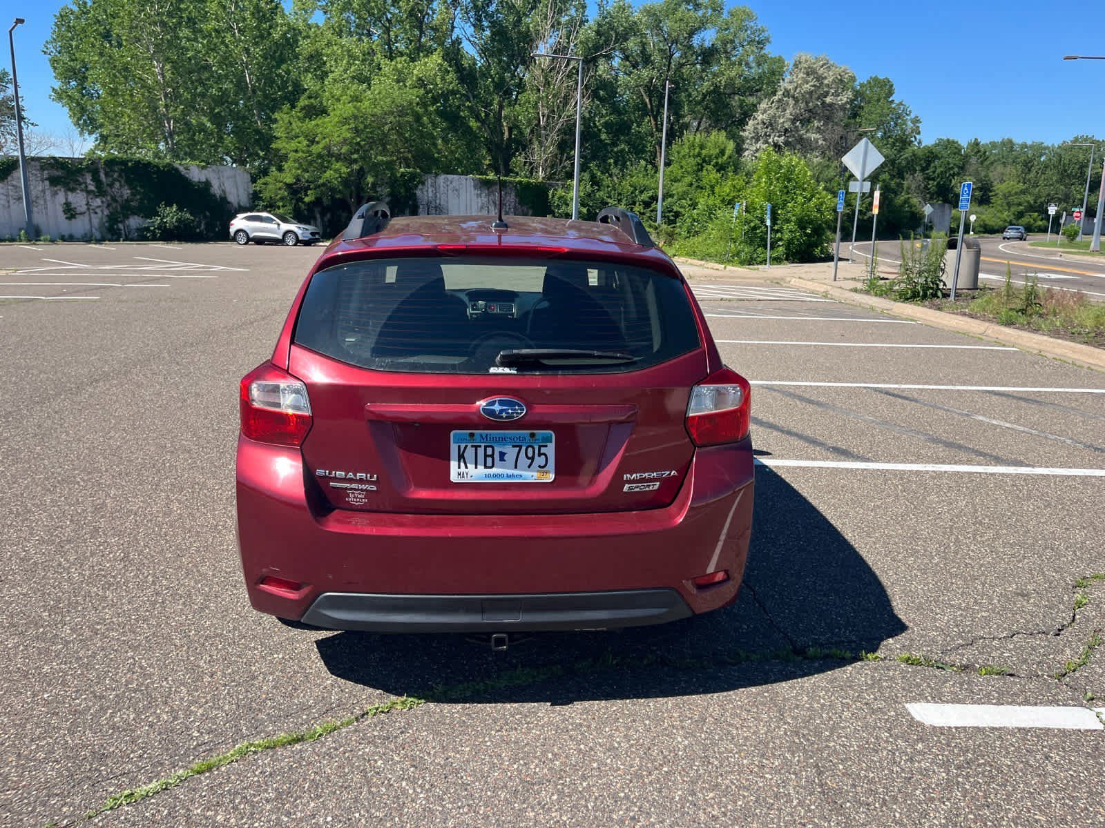 Used 2015 Venetian Red Pearl Subaru 2.0i Sport Premium image 5