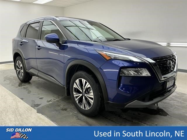 Used 2023 Caspian Blue Metallic Nissan SV image 3
