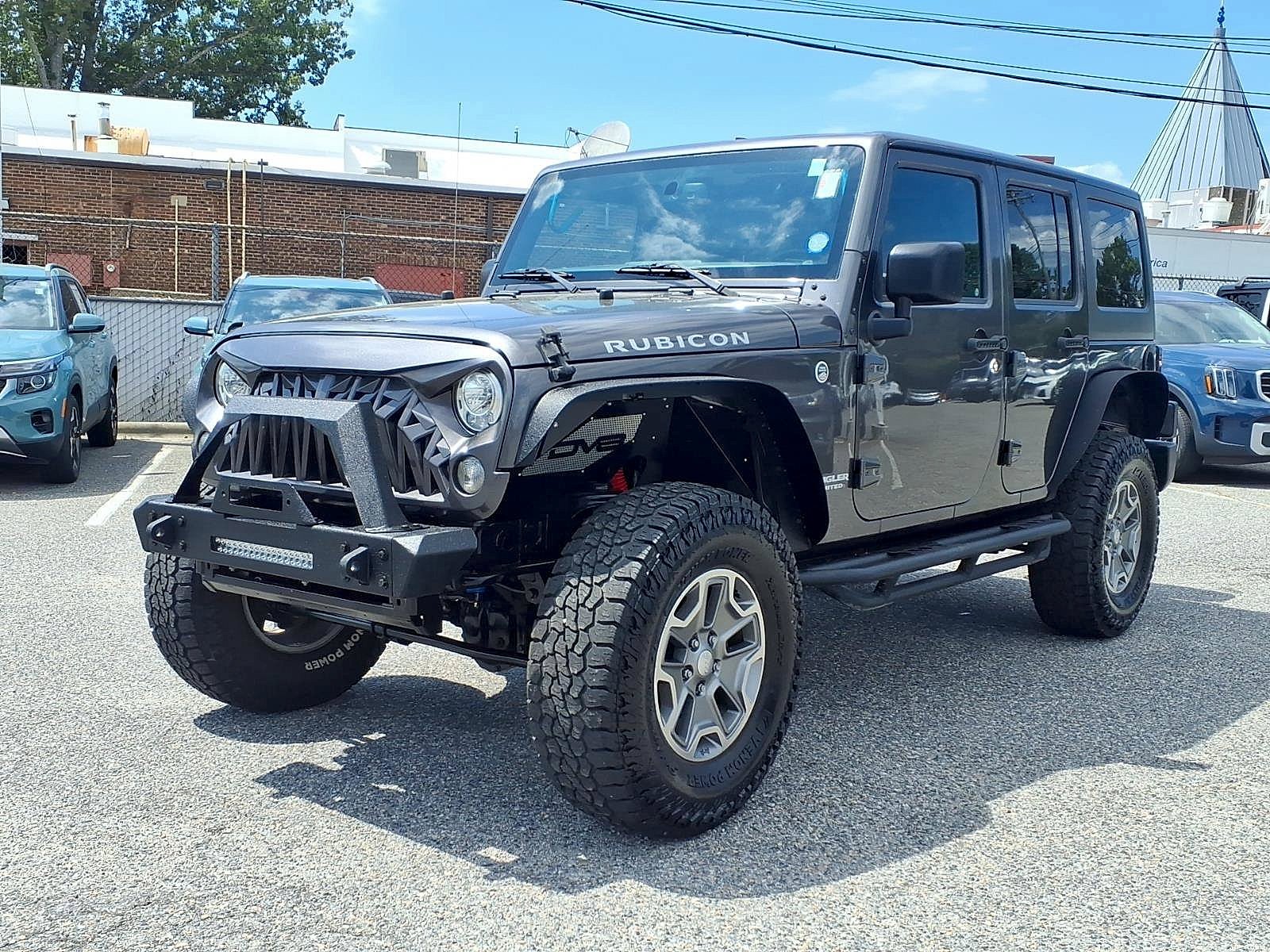 Used 2017 Granite Crystal Metallic Clearcoat Jeep Rubicon image 16