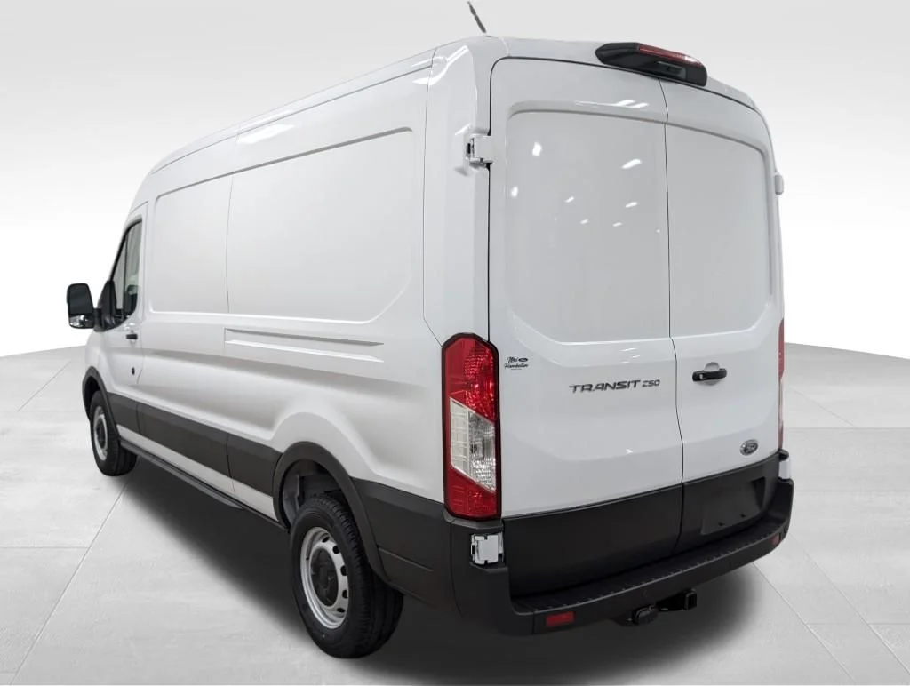 New 2025 Oxford White Ford Cargo Van image 9