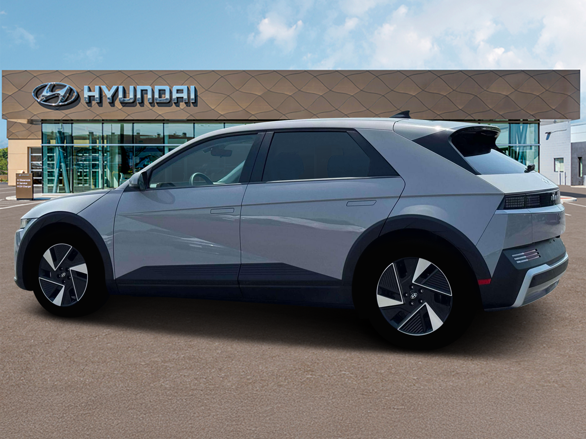 New 2025 Cyber Gray Hyundai SE image 4