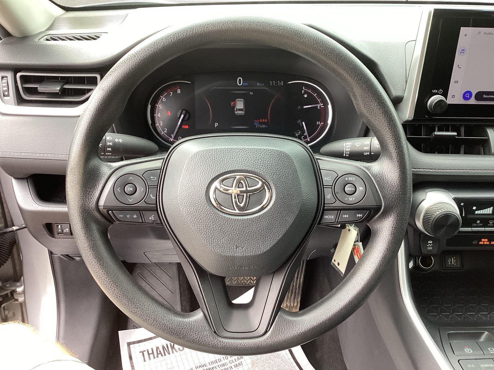 Used 2024 Silver Sky Metallic Toyota LE image 17