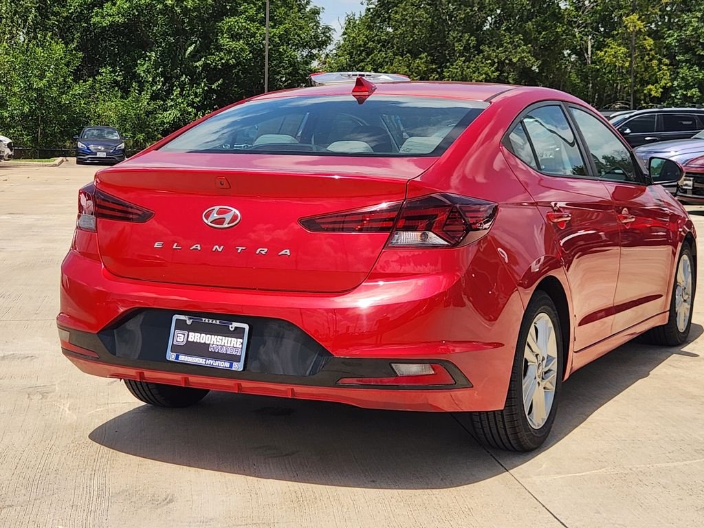 Used 2020 Calypso Red Hyundai SEL image 9