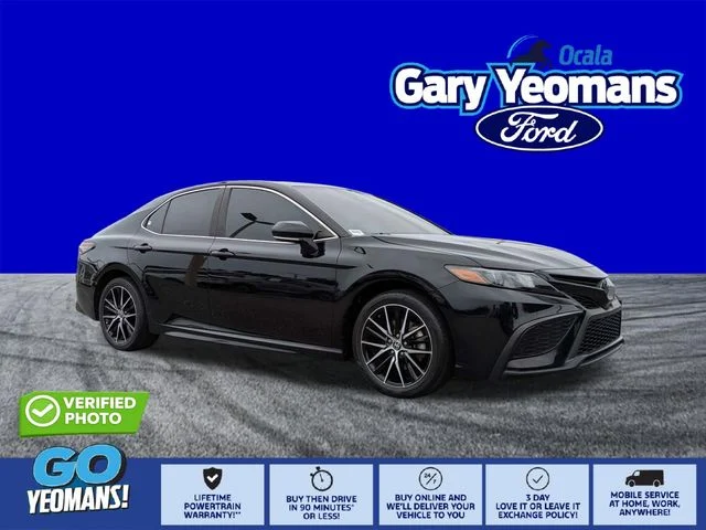 Certified Used 2024 Black Toyota SE image 1
