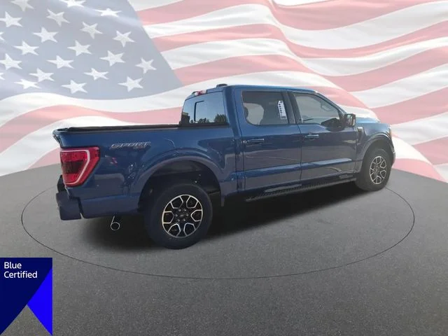 Used 2022 Blue Ford XLT image 3