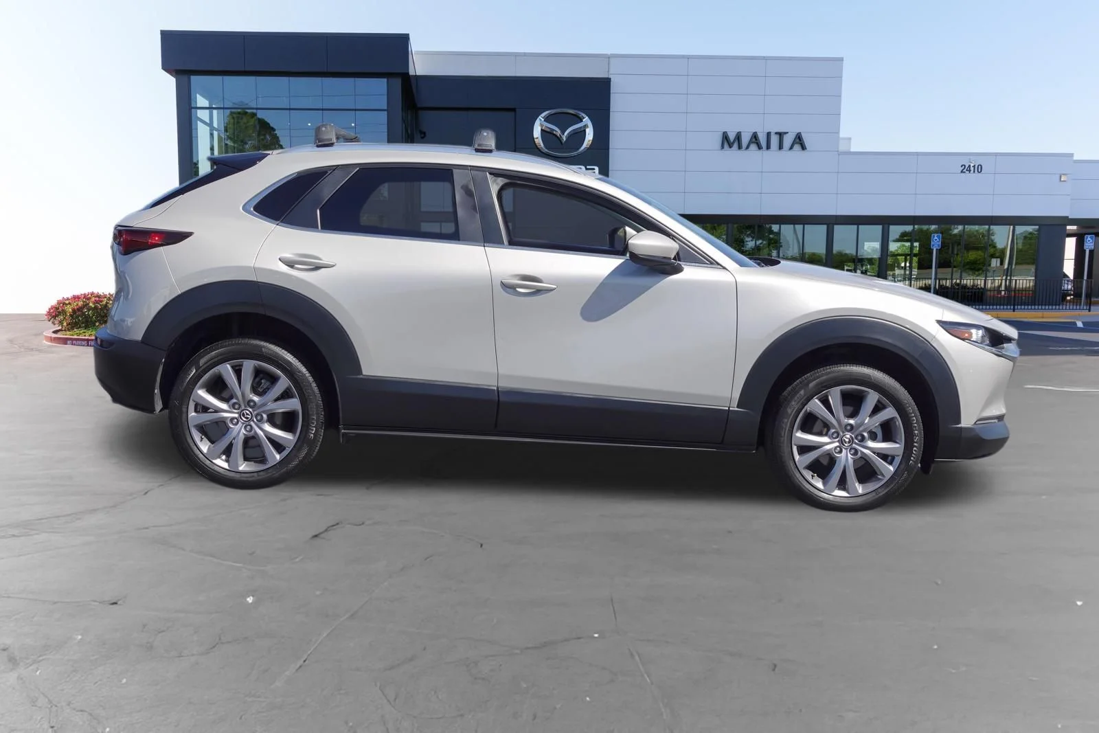 Certified Used 2023 Platinum Quartz Metallic Mazda 2.5 S Preferred Package image 2