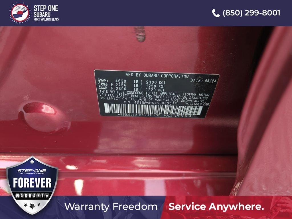 Used 2025 Red Subaru Limited image 40