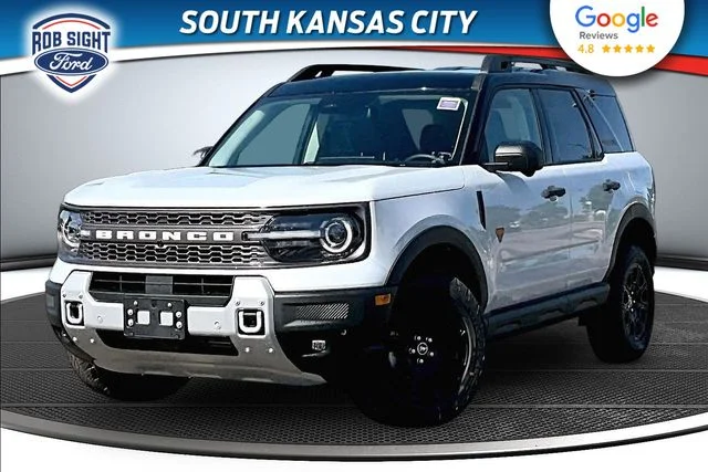 New 2026 White Ford Badlands image 1