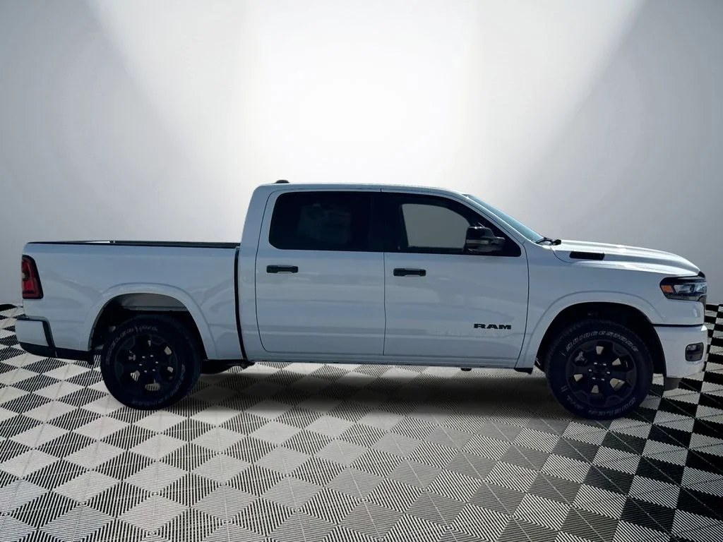 New 2026 Bright White Clear-Coat Exterior Paint RAM Big Horn/Lone Star image 6