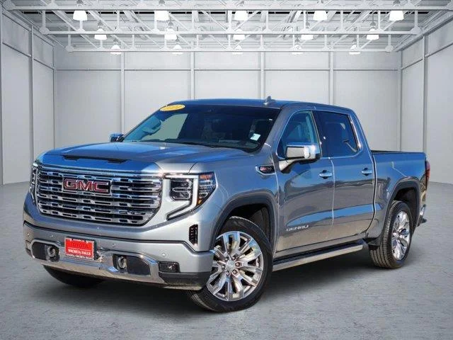 Used 2024 Gray GMC Denali 4x4 Crew Cab 5.75 ft. box 147.4 in. WB image 1