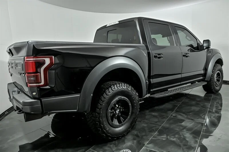 Used 2017 Shadow Black Ford Raptor image 8