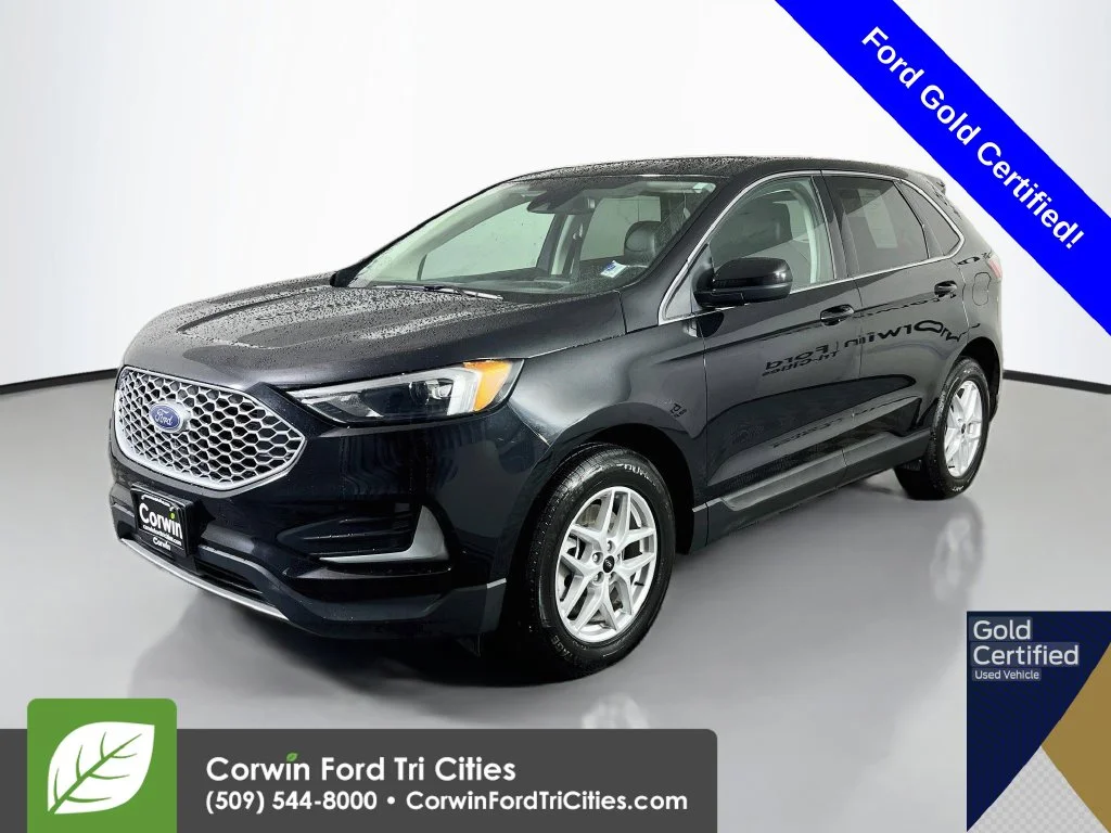 Certified Used 2024 Black Metallic Ford SEL image 4