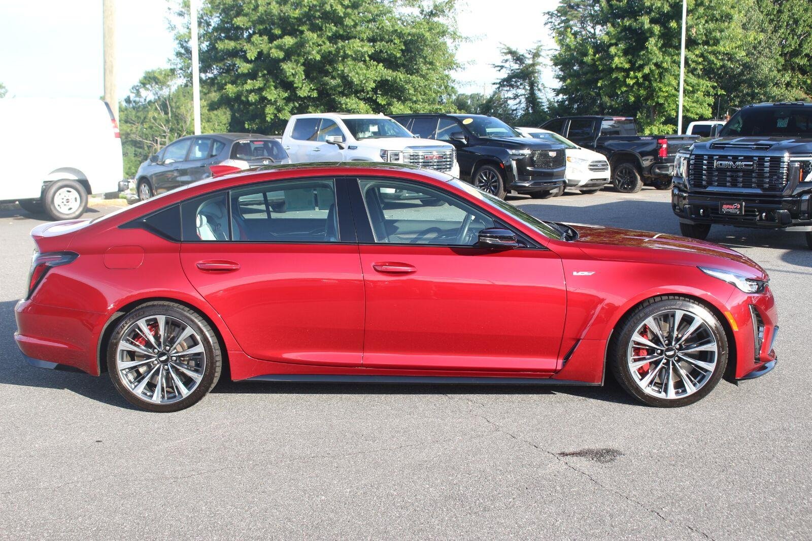 Used 2023 Radiant Red Tintcoat Cadillac V-Series Blackwing image 8