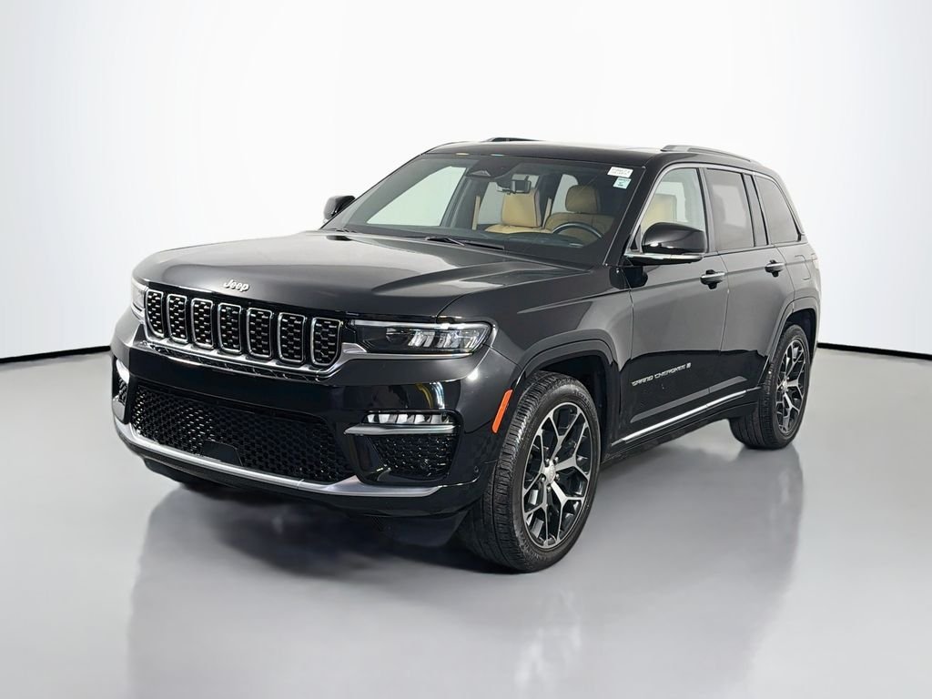 Used 2023 Black Jeep Summit Reserve image 3