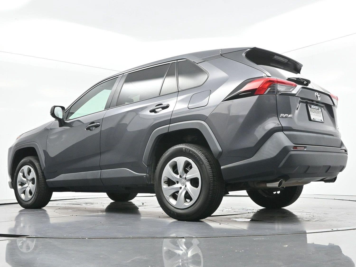 Used 2022 Magnetic Gray Metallic Toyota LE image 46