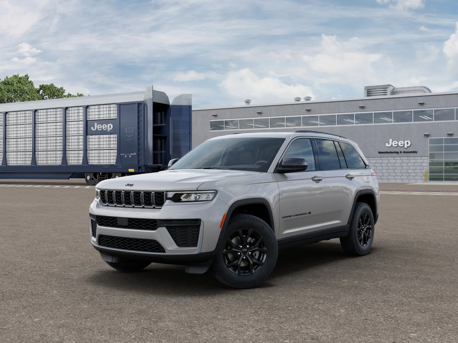 New 2026 Silver Zynith Exterior Paint Jeep Laredo Altitude image 1