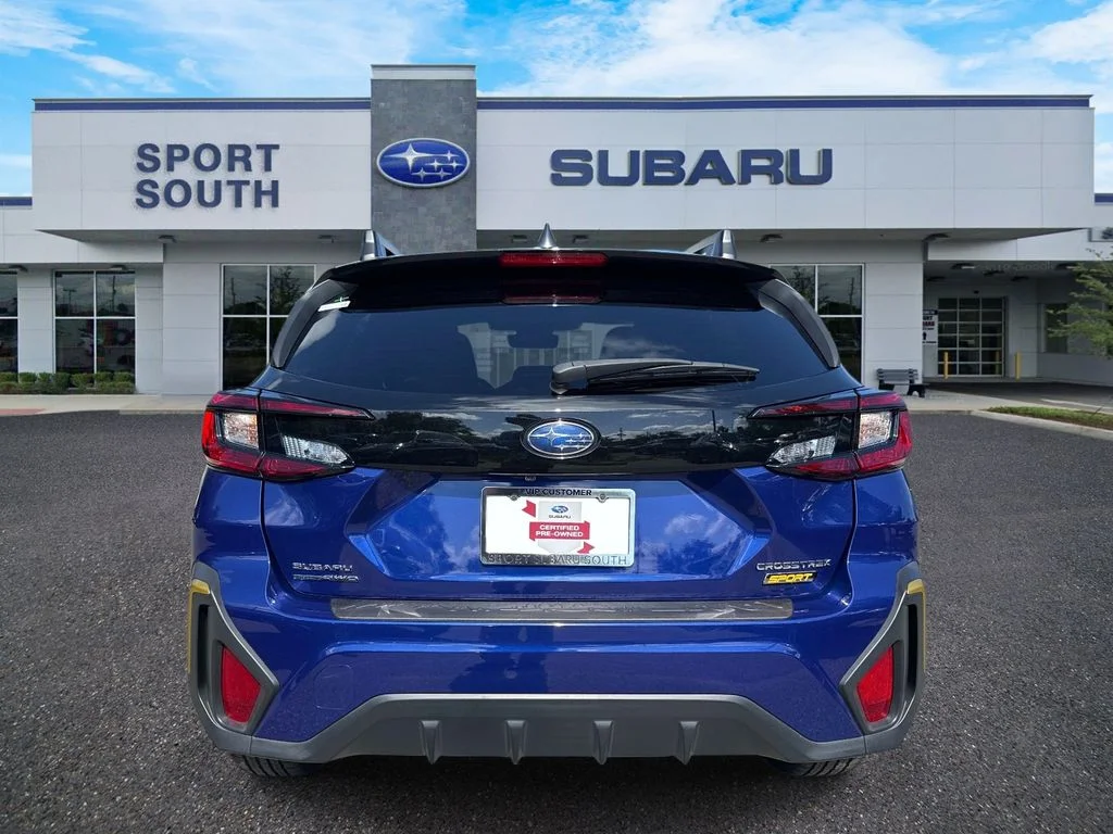 Certified Used 2025 Blue Subaru Sport image 4