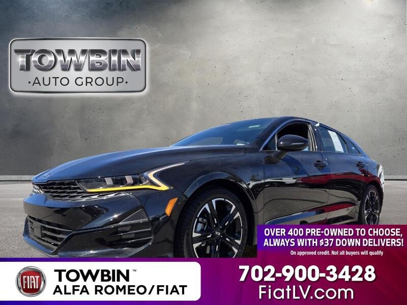 Used 2021 Ebony Black KIA GT-LINE AUTO AWD image 1