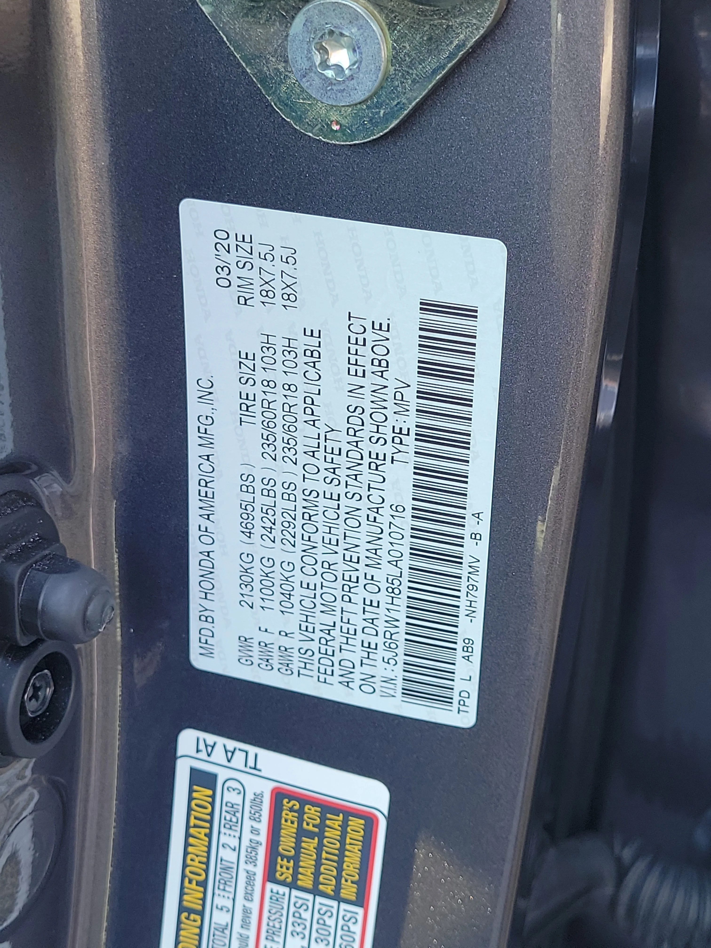 Used 2020  Honda EX-L image 34